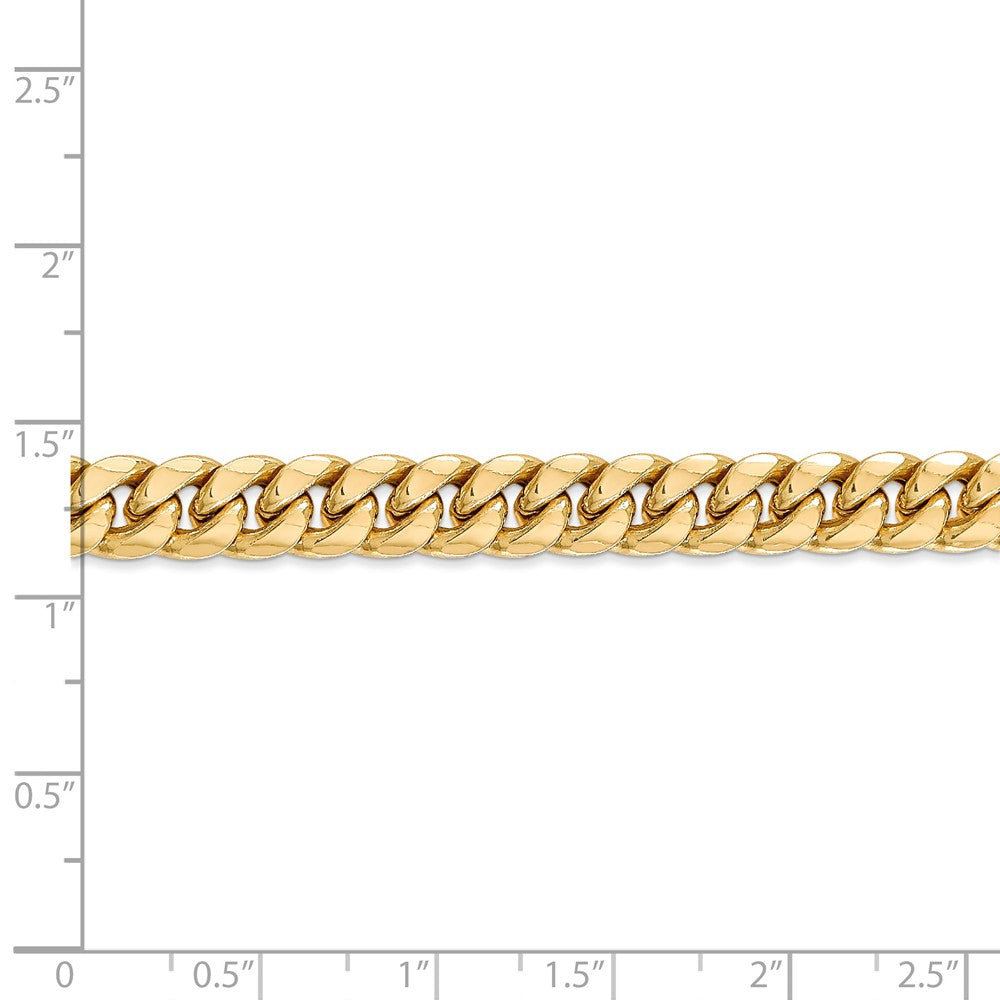 FJC Finejewelers 24 Inch 14k Hollow Miami Cuban Chain Necklace