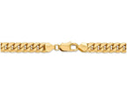 FJC Finejewelers 7 Inch 14k Yellow Gold Hollow Miami Cuban Chain Bracelet