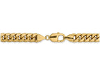 FJC Finejewelers 8 Inch 14k Yellow Gold Hollow Miami Cuban Chain Bracelet