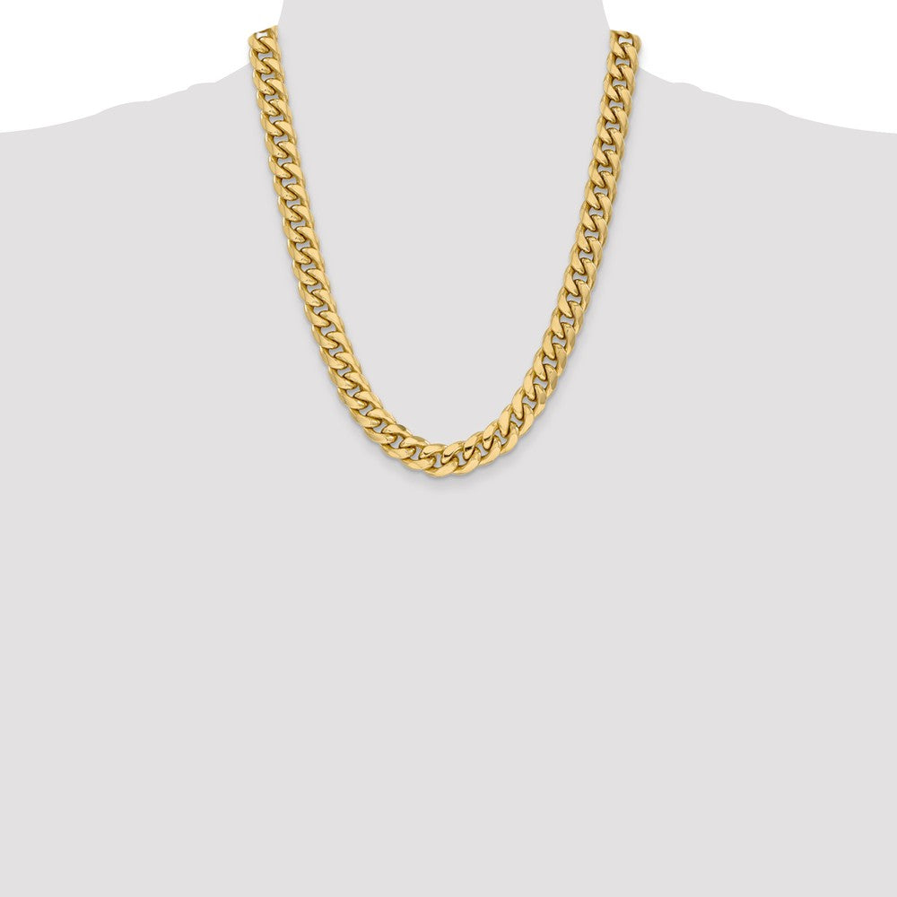 FJC Finejewelers 22 Inch 14k Hollow Miami Cuban Chain Necklace