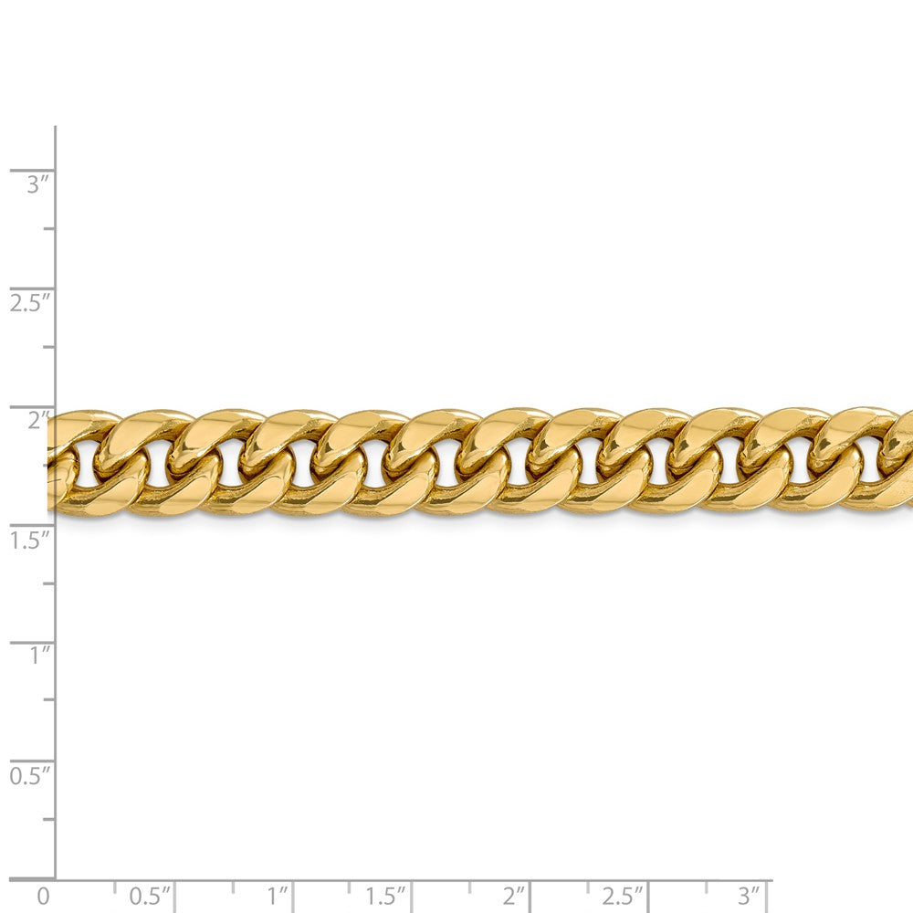 FJC Finejewelers 24 Inch 14k Hollow Miami Cuban Chain Necklace