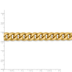 FJC Finejewelers 24 Inch 14k Hollow Miami Cuban Chain Necklace