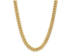 FJC Finejewelers 24 Inch 14k Hollow Miami Cuban Chain Necklace