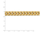FJC Finejewelers 8 Inch 14k Yellow Gold Hollow Miami Cuban Chain Bracelet