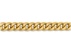 FJC Finejewelers 8 Inch 14k Yellow Gold Hollow Miami Cuban Chain Bracelet