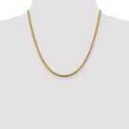 FJC Finejewelers 14 kt Yellow Gold 3.6mm Hollow Round Box Chain