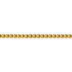 FJC Finejewelers 14 kt Yellow Gold 3.6mm Hollow Round Box Chain