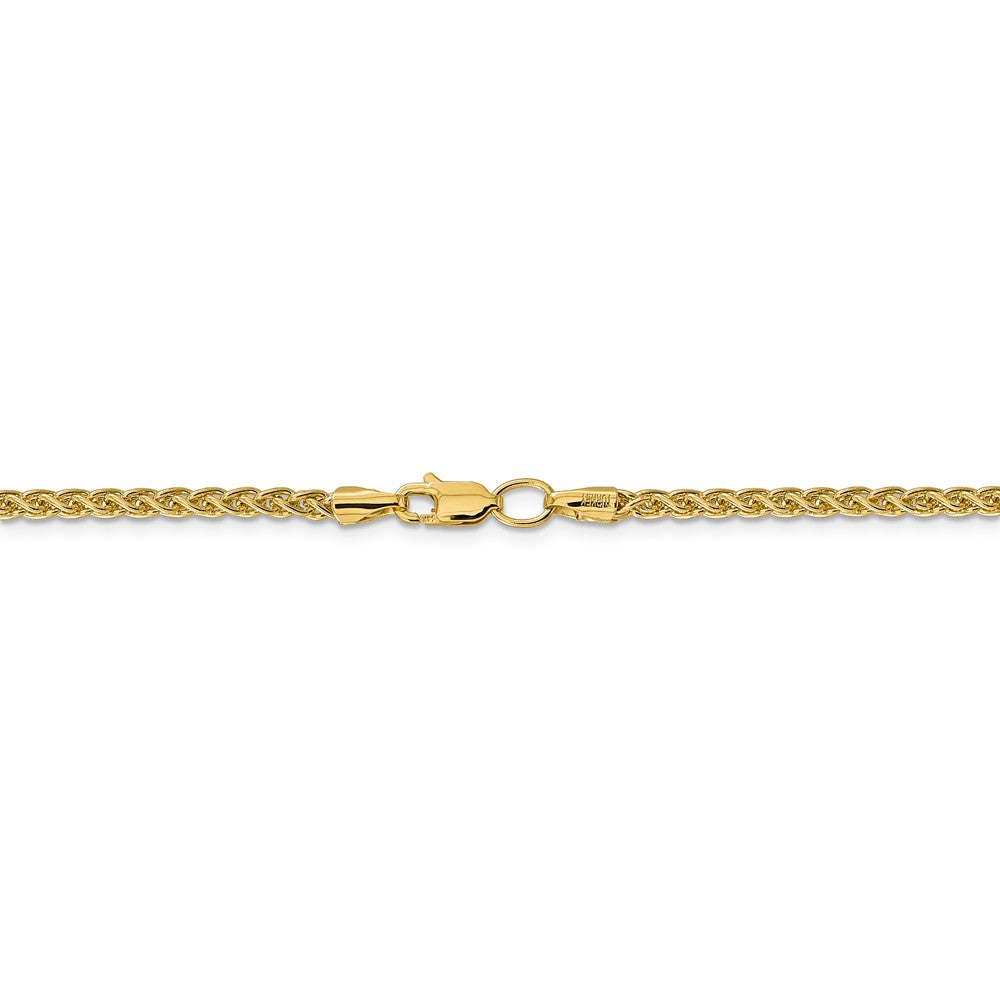 FJC Finejewelers 14k 2.75mm Semi-solid Wheat Chain