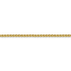 FJC Finejewelers 14k 2.75mm Semi-solid Wheat Chain
