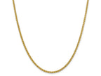 FJC Finejewelers 14k 2.75mm Semi-solid Wheat Chain