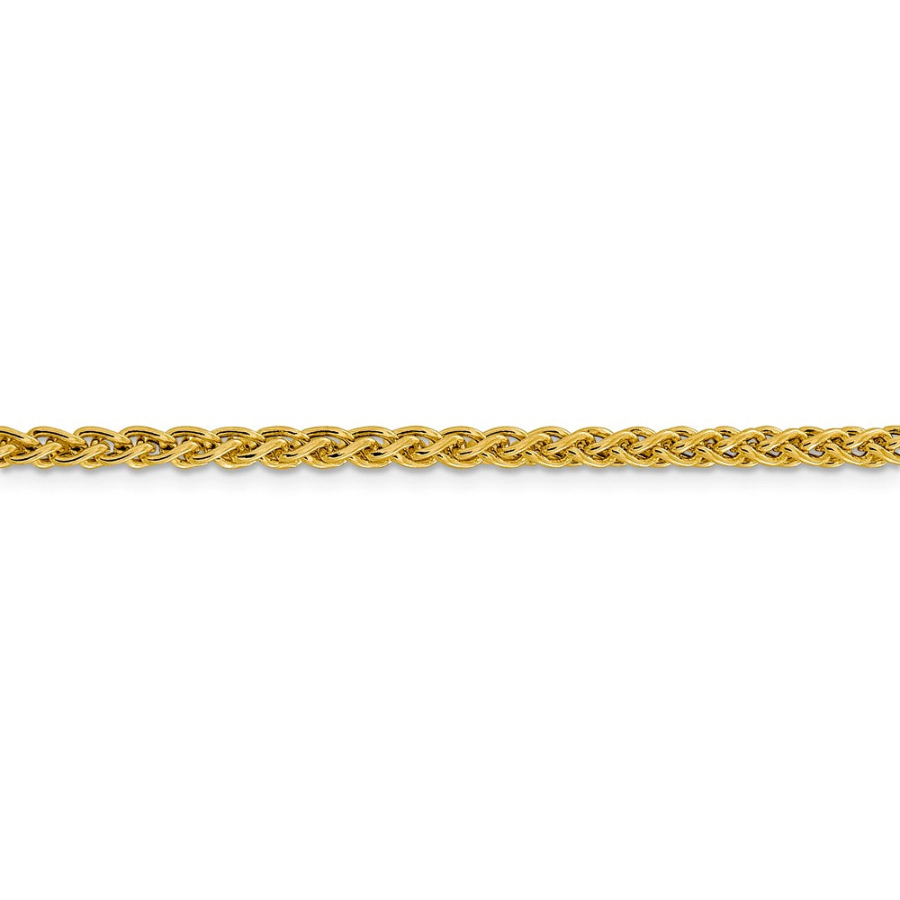 FJC Finejewelers 14k 3.45mm Semi-solid Wheat Chain