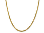 FJC Finejewelers 14k 4.30mm Semi-solid 3-wire Wheat Chain