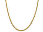FJC Finejewelers 14k 4.30mm Semi-solid 3-wire Wheat Chain