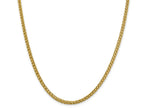 FJC Finejewelers 14k 4.30mm Semi-solid 3-wire Wheat Chain