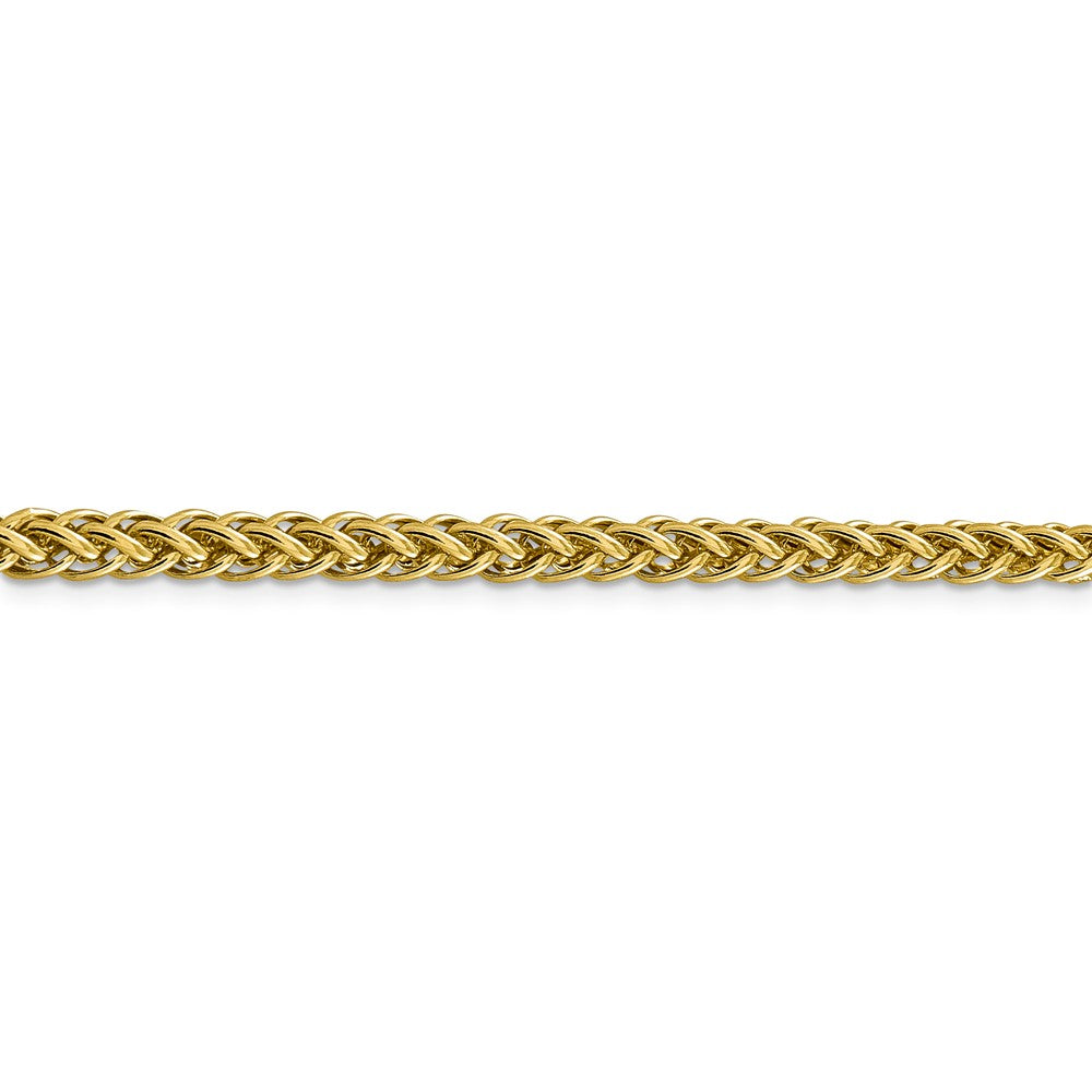 FJC Finejewelers 14k 4.65mm Semi-solid 3-wire Wheat Chain