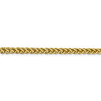FJC Finejewelers 14k 4.65mm Semi-solid 3-wire Wheat Chain