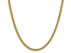 FJC Finejewelers 14k 4.65mm Semi-solid 3-wire Wheat Chain