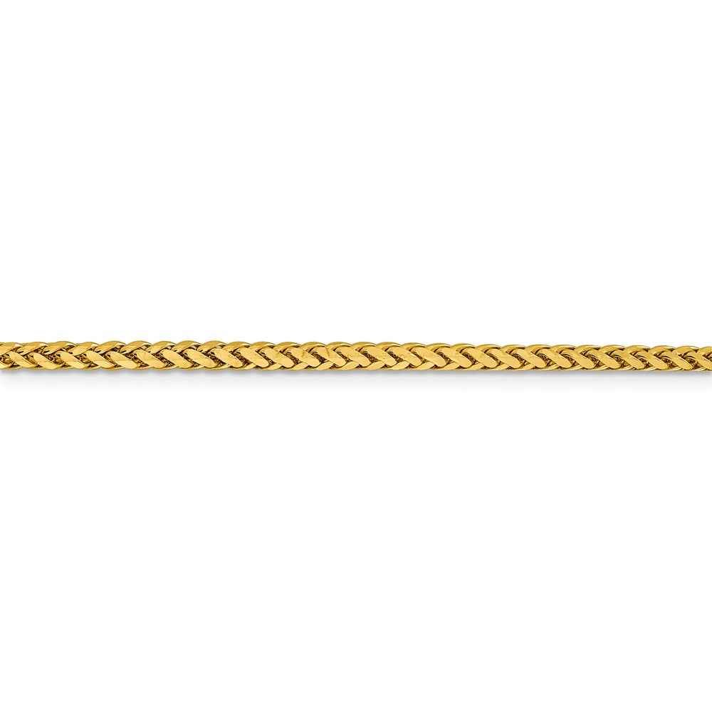 FJC Finejewelers 14k 2.50mm Semi-solid Bright Cut Wheat Chain