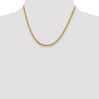 FJC Finejewelers 14k 2.50mm Semi-solid Bright Cut Wheat Chain