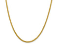 FJC Finejewelers 14k 2.50mm Semi-solid Bright Cut Wheat Chain