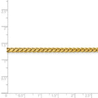 FJC Finejewelers 14k 3.10mm Semi-solid Bright Cut Wheat Chain