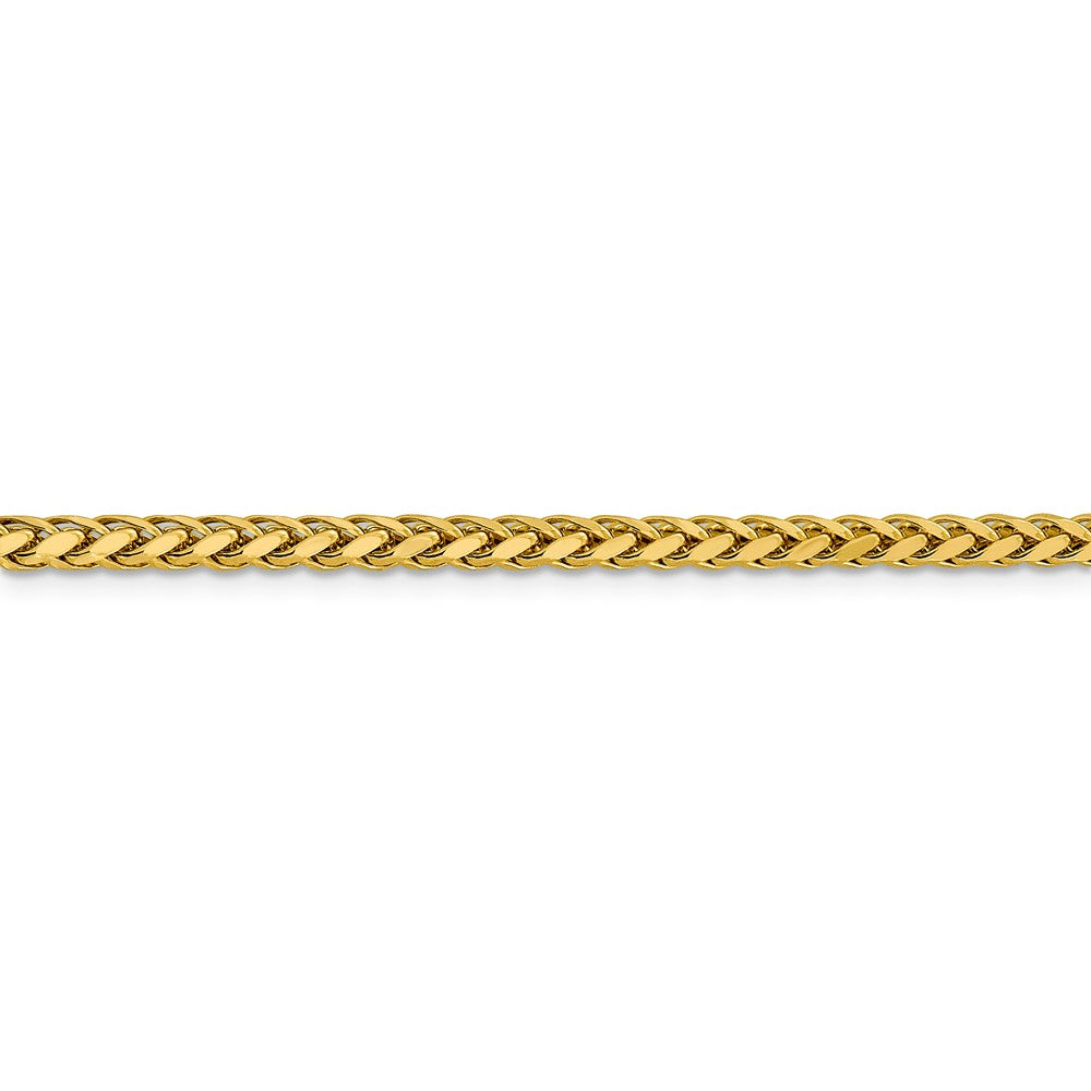 FJC Finejewelers 14k 3.10mm Semi-solid Bright Cut Wheat Chain