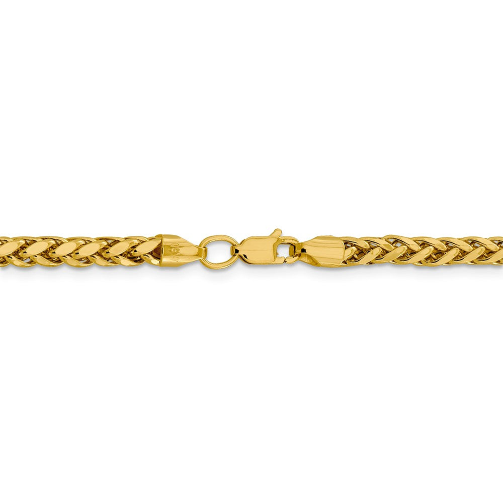 FJC Finejewelers 14k 3.70mm Semi-solid Bright Cut Wheat Chain