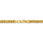 FJC Finejewelers 14k 3.70mm Semi-solid Bright Cut Wheat Chain