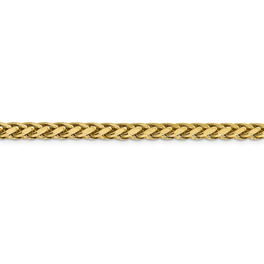 FJC Finejewelers 14k 5.00mm Semi-solid Bright Cut Wheat Chain