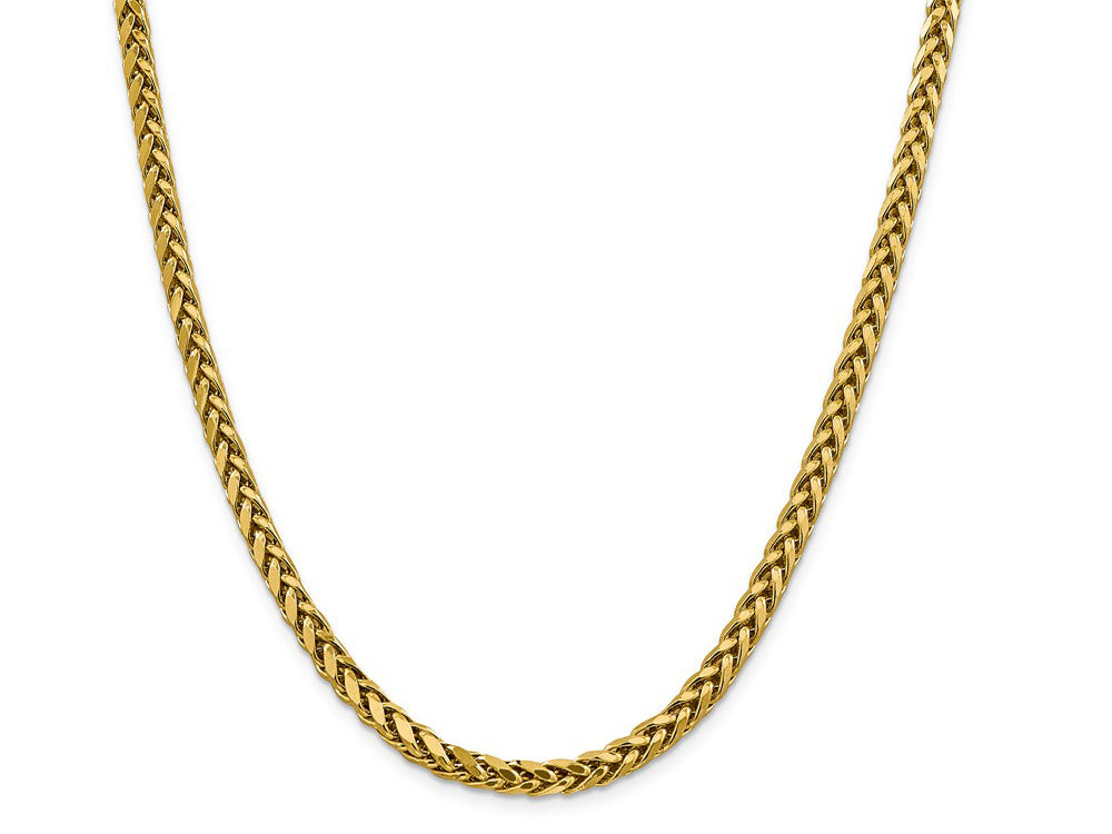 FJC Finejewelers 14k 5.00mm Semi-solid Bright Cut Wheat Chain