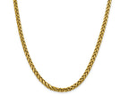 FJC Finejewelers 14k 5.00mm Semi-solid Bright Cut Wheat Chain