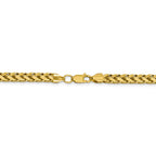 FJC Finejewelers 14k 5.00mm Semi-solid Bright Cut Wheat Chain