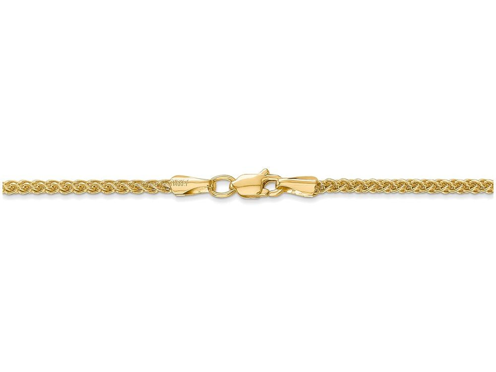 FJC Finejewelers 18 Inch 14k Yellow Gold 2.00mm Light Wheat Chain Necklace