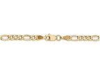 FJC Finejewelers 18 Inch 14k Yellow Gold 3.5mm Semi-solid Figaro Chain Necklace