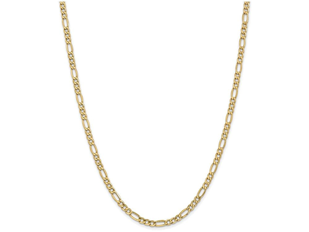 FJC Finejewelers 7 Inch 14k Yellow Gold 4.75mm Semi-solid Figaro Chain Bracelet