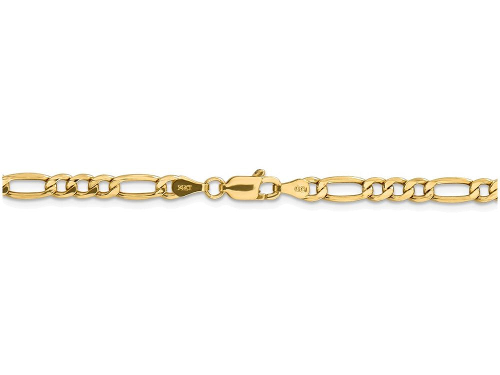 FJC Finejewelers 8 Inch 14k Yellow Gold 4.75mm Semi-solid Figaro Chain Bracelet