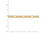 FJC Finejewelers 18 Inch 14k Yellow Gold 5.35mm Semi-solid Figaro Chain Necklace