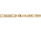 FJC Finejewelers 20 Inch 14k Yellow Gold 5.35mm Semi-solid Figaro Chain Necklace