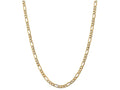 FJC Finejewelers 20 Inch 14k Yellow Gold 5.35mm Semi-solid Figaro Chain Necklace