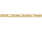 FJC Finejewelers 24 Inch 14k Yellow Gold 5.35mm Semi-solid Figaro Chain Necklace