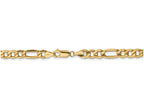 FJC Finejewelers 20 Inch 14k Yellow Gold 6.6mm Semi-solid Figaro Chain Necklace
