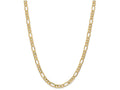 FJC Finejewelers 24 Inch 14k Yellow Gold 6.6mm Semi-solid Figaro Chain Necklace
