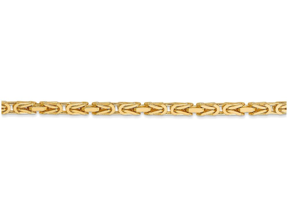 FJC Finejewelers 20 Inch 14k Yellow Gold 2.5mm Byzantine Chain Necklace