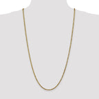 FJC Finejewelers 30 Inch 14k 2.5mm Byzantine Chain Necklace