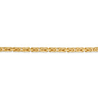 FJC Finejewelers 30 Inch 14k 2.5mm Byzantine Chain Necklace