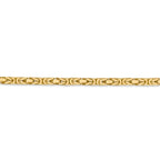 FJC Finejewelers 18 Inch 14k 3.25mm Byzantine Chain Necklace