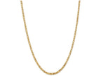 FJC Finejewelers 7 Inch 14k Yellow Gold 3.25mm Byzantine Chain Bracelet