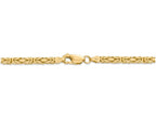 FJC Finejewelers 8 Inch 14k Yellow Gold 3.25mm Byzantine Chain Bracelet