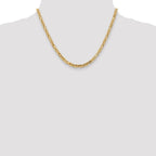 FJC Finejewelers 18 Inch 14k 4mm Byzantine Chain Necklace