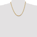 FJC Finejewelers 20 Inch 14k 4mm Byzantine Chain Necklace